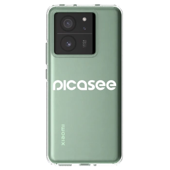 Picasee silikónový prehľadný obal pre Xiaomi 13T - Picasee - new logo - white