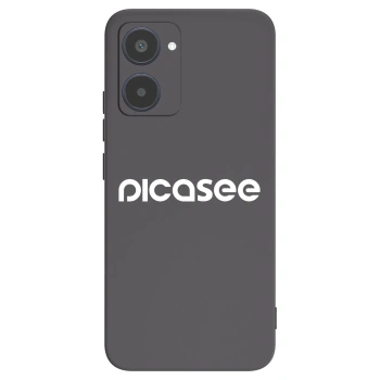 Picasee silikónový čierny obal pre Realme 10 4G - Picasee - new logo - white