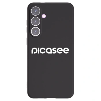 Picasee silikónový čierny obal pre Samsung Galaxy S24+ S926B 5G - Picasee - new logo - white