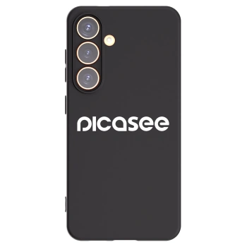Picasee silikónový čierny obal pre Samsung Galaxy S24 S921B 5G - Picasee - new logo - white