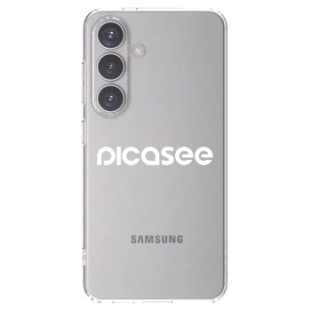 Picasee silikónový prehľadný obal pre Samsung Galaxy S24 S921B 5G - Picasee - new logo - white
