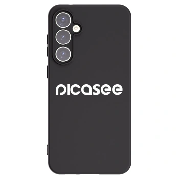 Picasee silikónový čierny obal pre Samsung Galaxy S23 FE S711B - Picasee - new logo - white