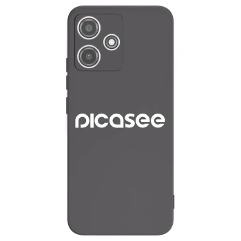 Picasee silikónový čierny obal pre Xiaomi Redmi 12 5G - Picasee - new logo - white