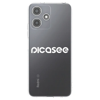 Picasee silikónový prehľadný obal pre Xiaomi Redmi 12 5G - Picasee - new logo - white
