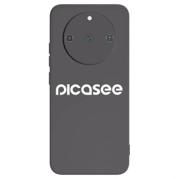 Picasee silikónový čierny obal pre Realme 11 Pro+ - Picasee - new logo - white