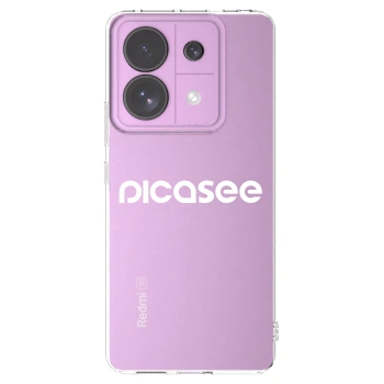 Picasee silikónový prehľadný obal pre Xiaomi Redmi Note 13 Pro 5G - Picasee - new logo - white