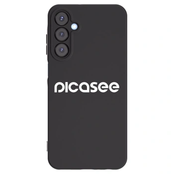 Picasee silikónový čierny obal pre Samsung Galaxy A25 A256B 5G - Picasee - new logo - white