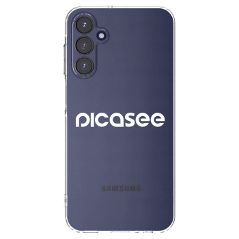 Picasee silikónový prehľadný obal pre Samsung Galaxy A15 A155F 4G - Picasee - new logo - white