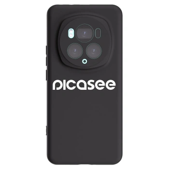 Picasee silikónový čierny obal pre Honor Magic6 Pro - Picasee - new logo - white