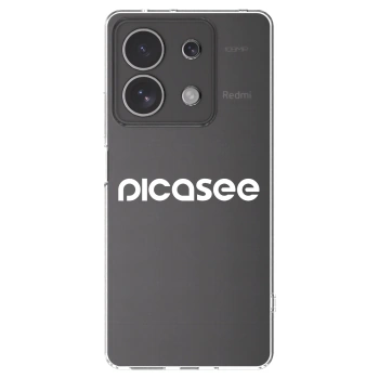 Picasee silikónový prehľadný obal pre Xiaomi Redmi Note 13 4G - Picasee - new logo - white