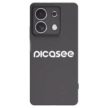 Picasee silikónový čierny obal pre Xiaomi Redmi Note 13 4G - Picasee - new logo - white