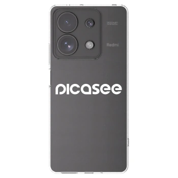 Picasee silikónový prehľadný obal pre Xiaomi Redmi Note 13 Pro 4G - Picasee - new logo - white