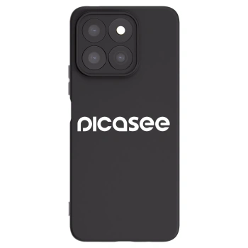 Picasee silikónový čierny obal pre Honor X8b - Picasee - new logo - white