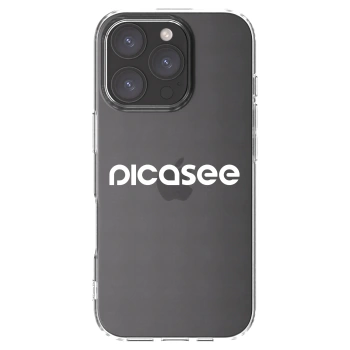 Picasee silikónový prehľadný obal pre Apple iPhone 16 Pro - Picasee - new logo - white