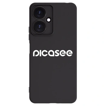 Picasee silikónový čierny obal pre Xiaomi Redmi 13C 5G - Picasee - new logo - white