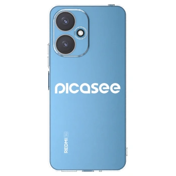 Picasee silikónový prehľadný obal pre Xiaomi Redmi 13C 5G - Picasee - new logo - white