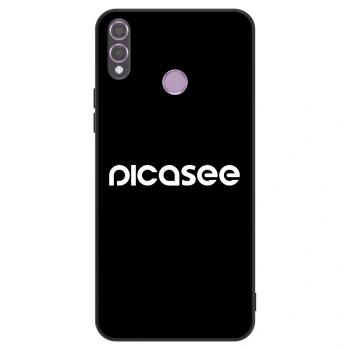 Obal pre Honor 8X - Picasee - new logo - white