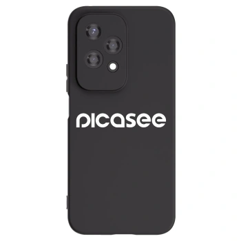 Picasee silikónový čierny obal pre Honor 200 Lite - Picasee - new logo - white