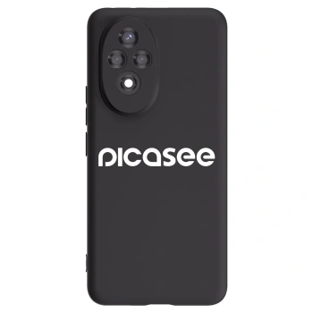 Picasee silikónový čierny obal pre Honor 200 Pro 5G - Picasee - new logo - white