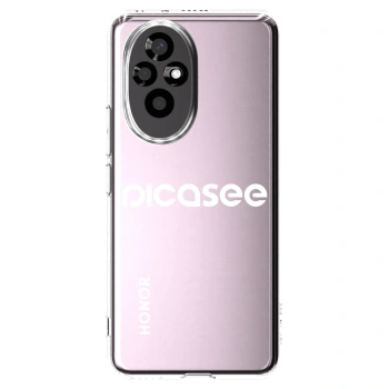 Picasee silikónový prehľadný obal pre Honor 200 Pro 5G - Picasee - new logo - white