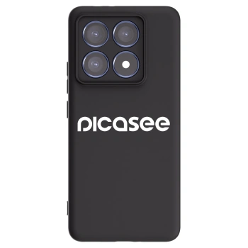 Picasee silikónový čierny obal pre Xiaomi 14T Pro - Picasee - new logo - white