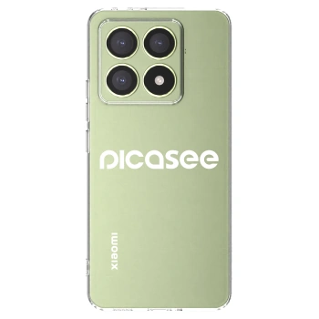 Picasee silikónový prehľadný obal pre Xiaomi 14T - Picasee - new logo - white