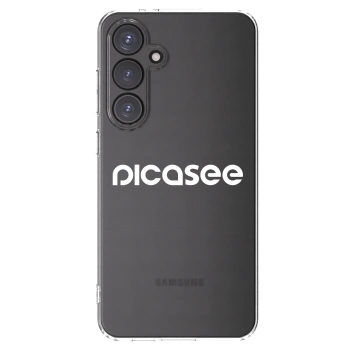 Picasee silikónový prehľadný obal pre Samsung Galaxy S24 FE S721B - Picasee - new logo - white