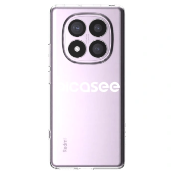 Picasee silikónový prehľadný obal pre Xiaomi Redmi Note 14 Pro 5G - Picasee - new logo - white