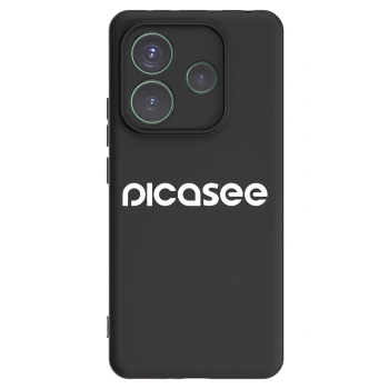 Picasee silikónový čierny obal pre Xiaomi Redmi Note 14 5G - Picasee - new logo - white