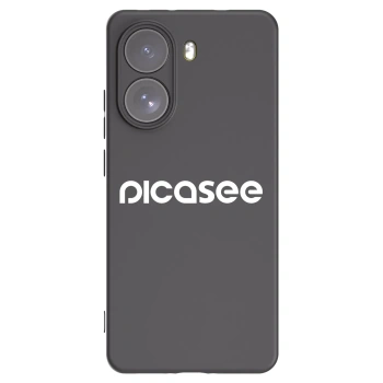 Picasee silikónový čierny obal pre Xiaomi Poco X7 - Picasee - new logo - white