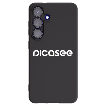 Picasee silikónový čierny obal pre Samsung Galaxy S25 5G - Picasee - new logo - white