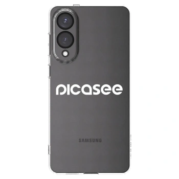Picasee silikónový prehľadný obal pre Samsung Galaxy S25 Edge 5G - Picasee - new logo - white