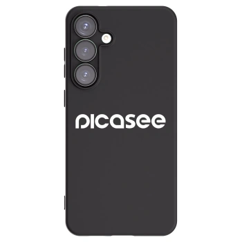 Picasee silikónový čierny obal pre Samsung Galaxy S25+ 5G - Picasee - new logo - white