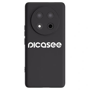 Picasee silikónový čierny obal pre Honor Magic7 Lite 5G - Picasee - new logo - white