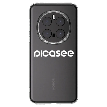 Picasee silikónový prehľadný obal pre Honor Magic7 Pro 5G - Picasee - new logo - white