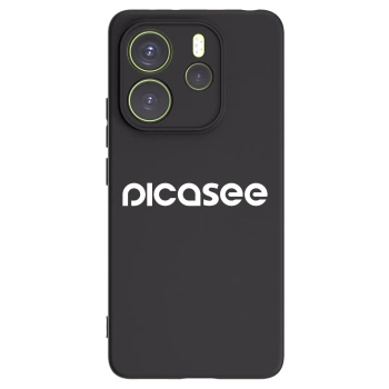 Picasee silikónový čierny obal pre Xiaomi Redmi Note 14 4G - Picasee - new logo - white