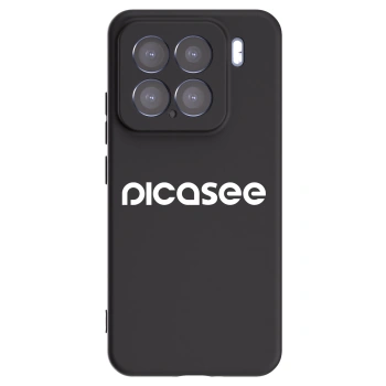 Picasee silikónový čierny obal pre Xiaomi 15 - Picasee - new logo - white