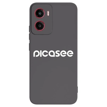 Picasee silikónový čierny obal pre Motorola Moto G05 - Picasee - new logo - white