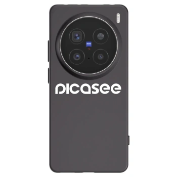 Picasee silikónový čierny obal pre Vivo X200 Pro - Picasee - new logo - white