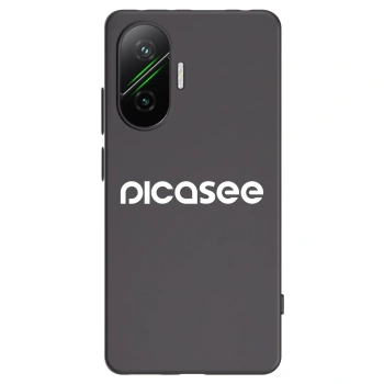 Picasee silikónový čierny obal pre Xiaomi Poco F7 Pro 5G - Picasee - new logo - white