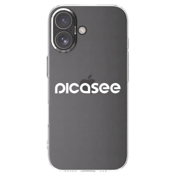 Picasee silikónový prehľadný obal pre Apple iPhone 17 - Picasee - new logo - white