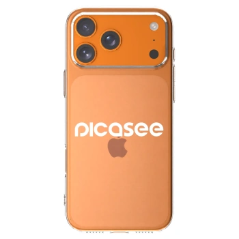 Picasee silikónový prehľadný obal pre Apple iPhone 17 Pro Max - Picasee - new logo - white