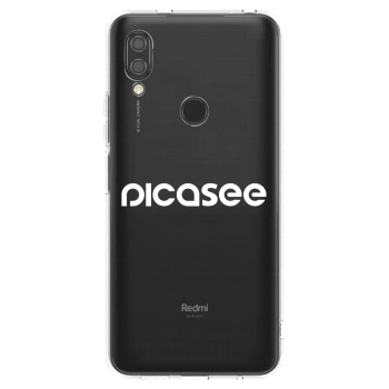 Picasee silikónový prehľadný obal pre Xiaomi Redmi 7 - Picasee - new logo - white