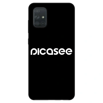 Obal pre Samsung Galaxy A71 A715F - Picasee - new logo - white