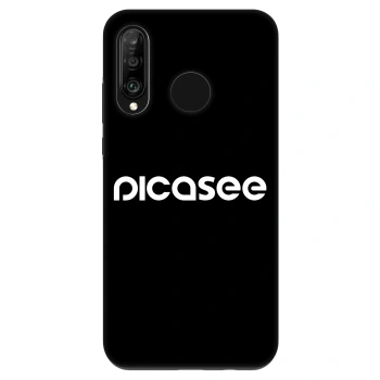Obal pre Huawei P30 Lite - Picasee - new logo - white