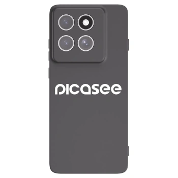 Picasee silikónový čierny obal pre Motorola Edge 60 Pro - Picasee - new logo - white