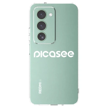 Picasee silikónový prehľadný obal pre Xiaomi Redmi 15 5G - Picasee - new logo - white