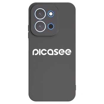 Picasee silikónový čierny obal pre Xiaomi Redmi 15C 4G - Picasee - new logo - white