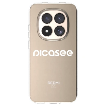 Picasee silikónový prehľadný obal pre Xiaomi Redmi Note 15 Pro 4G - Picasee - new logo - white