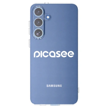 Picasee silikónový prehľadný obal pre Samsung Galaxy S25 FE 5G - Picasee - new logo - white